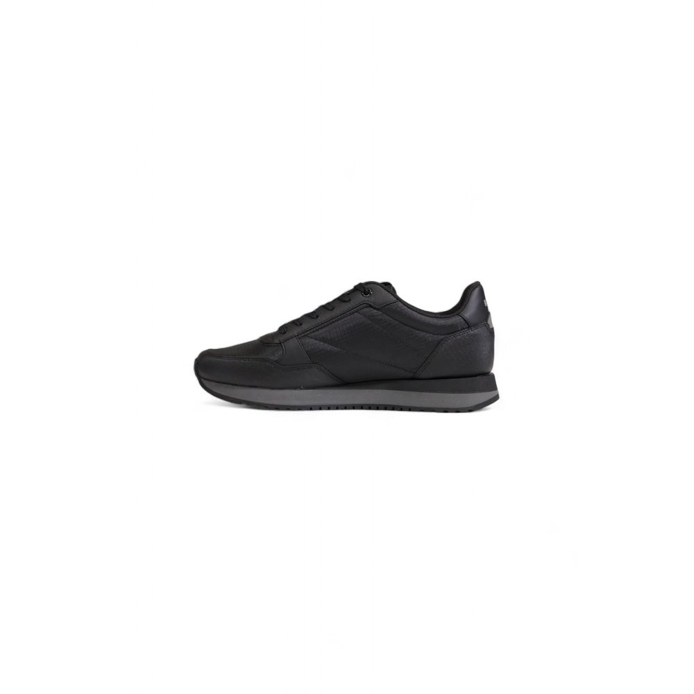 Black Fabric Sneaker