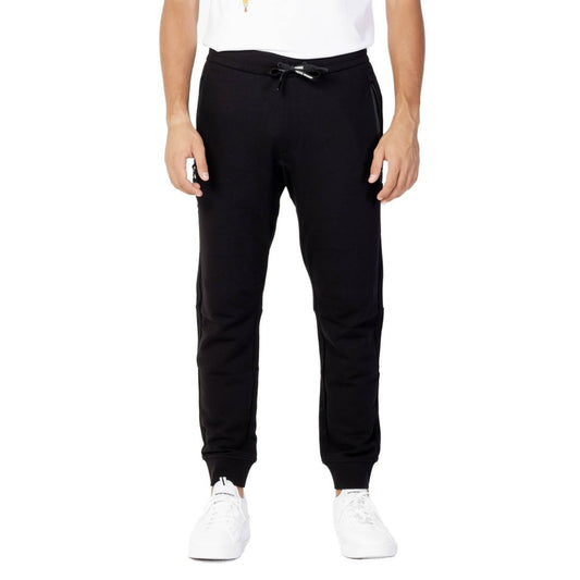 Black Cotton Jeans & Pant