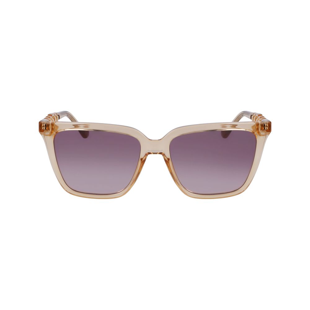 Brown Injected Sunglasses