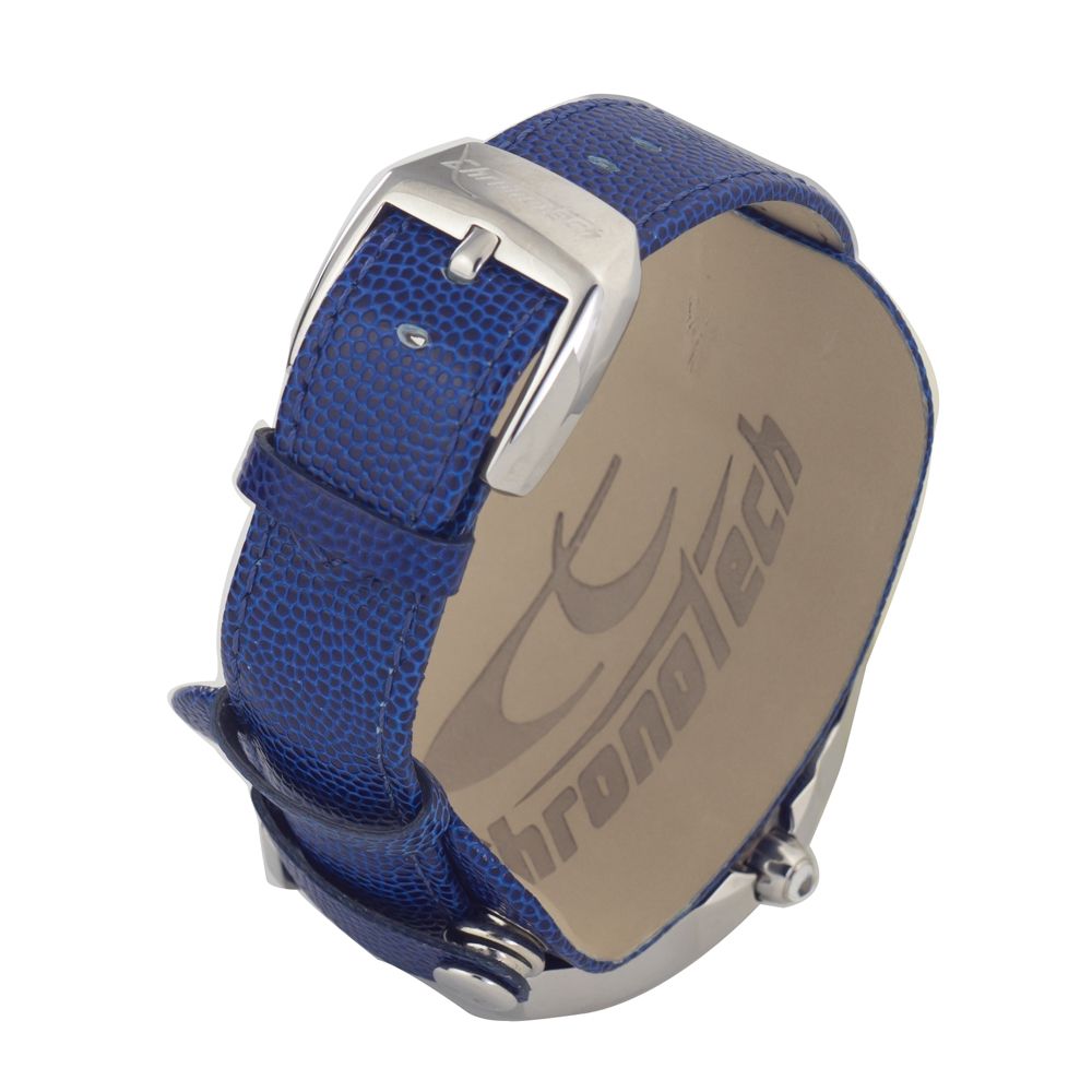 Blue Leather Watch