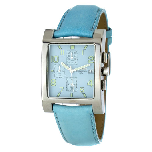 Blue Leather Watch