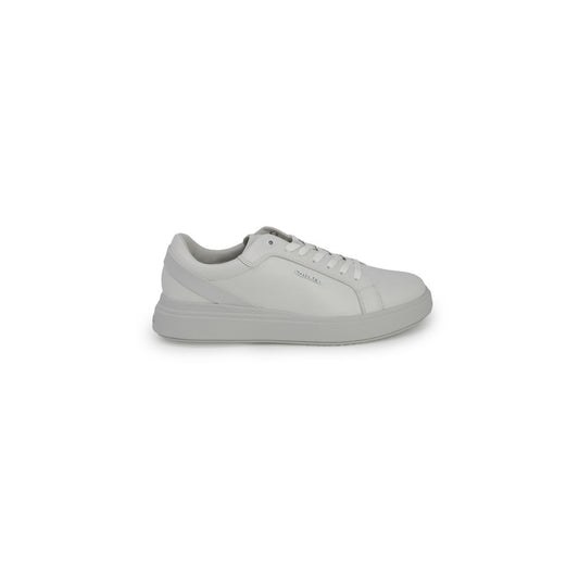 Gray Leather Sneaker