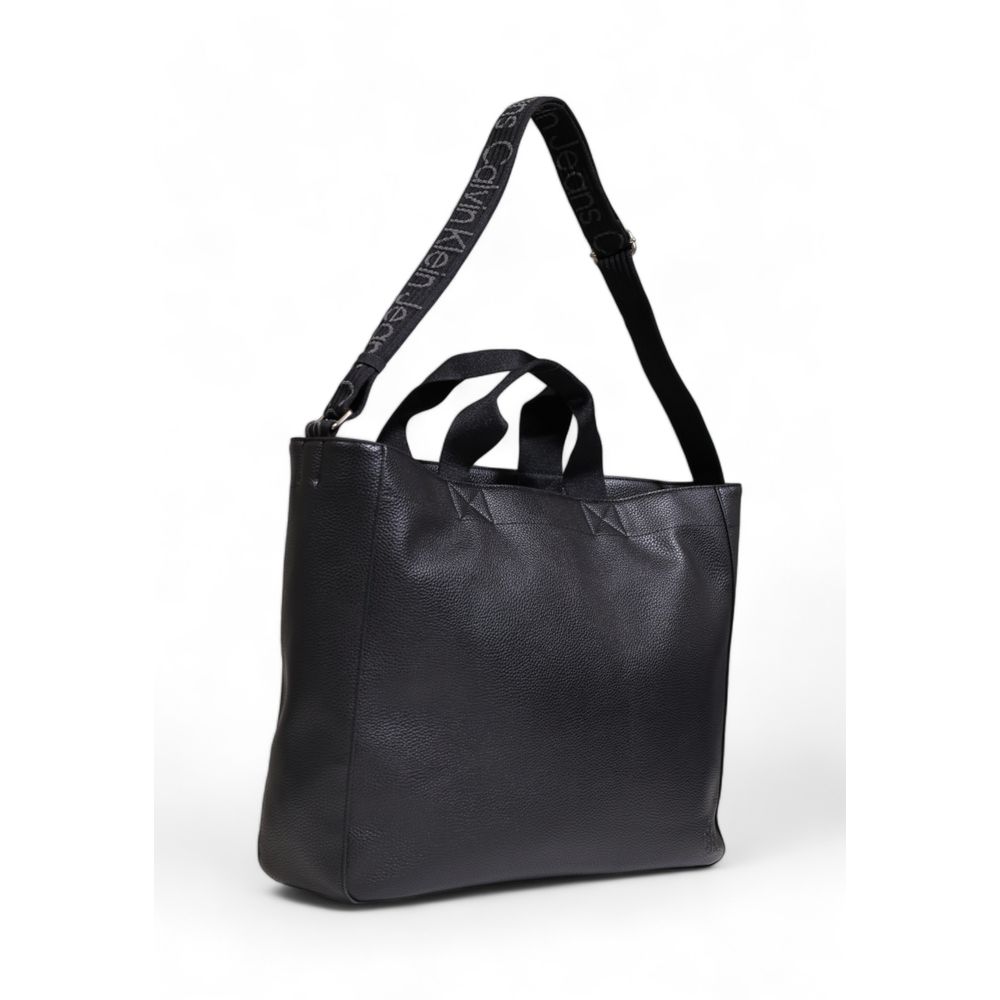 Black Polyethylene Handbag