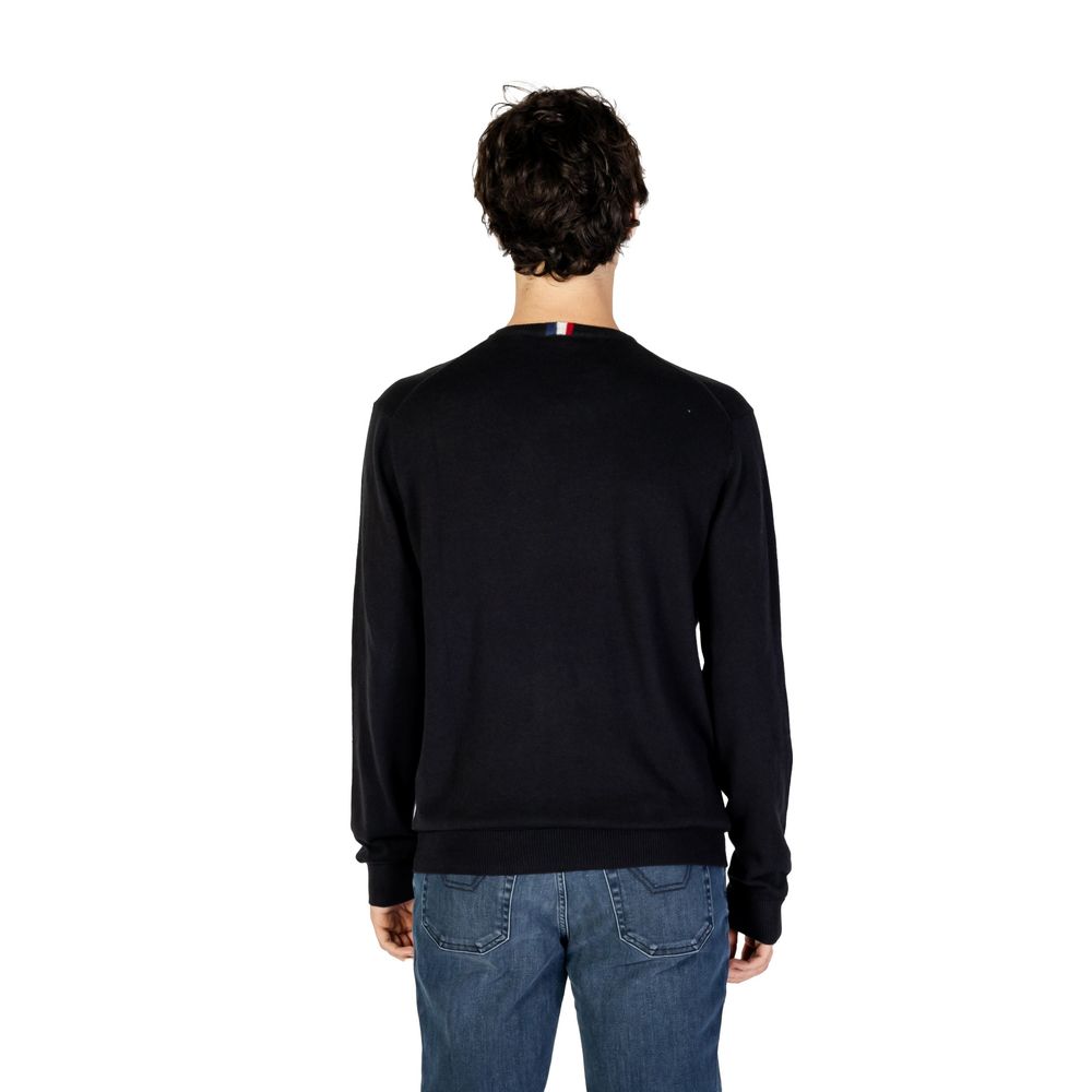 Black Cotton Sweater