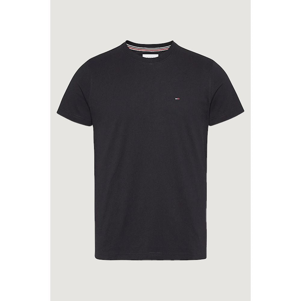 Black Cotton T-Shirt