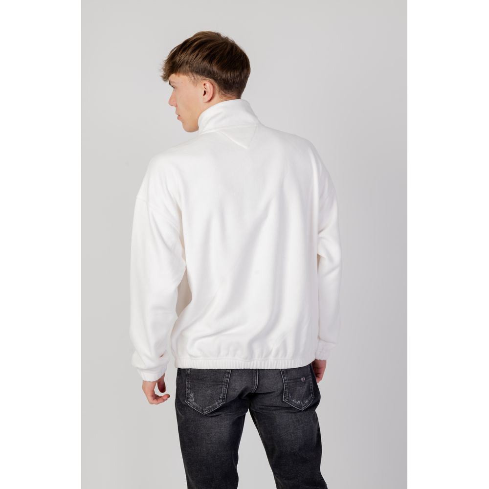 White Recycled Polyester Sweater