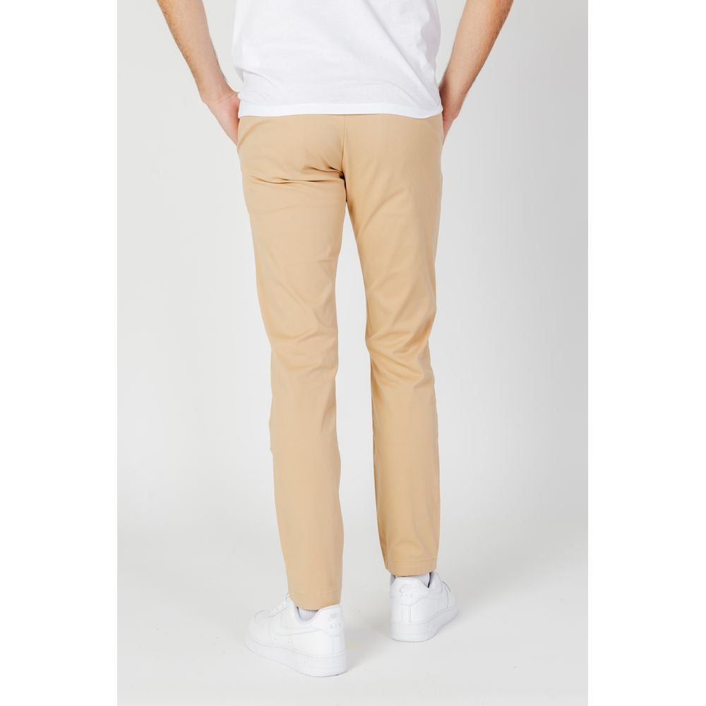 Beige Organic Cotton Jeans & Pant