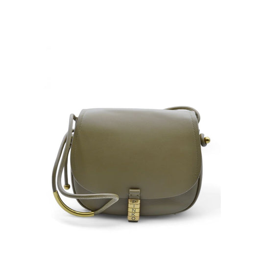 Green Leather Crossbody Bag