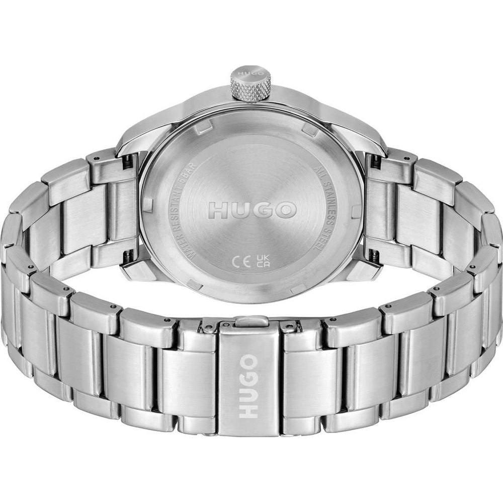 Gray Stainless Steel Watch