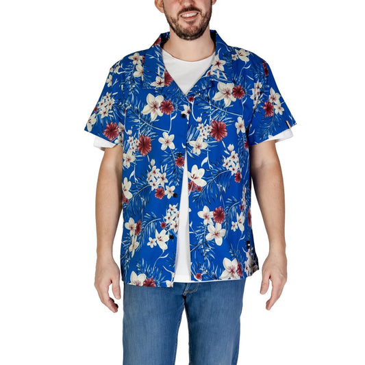 Blue Recycled Polyester Shirt