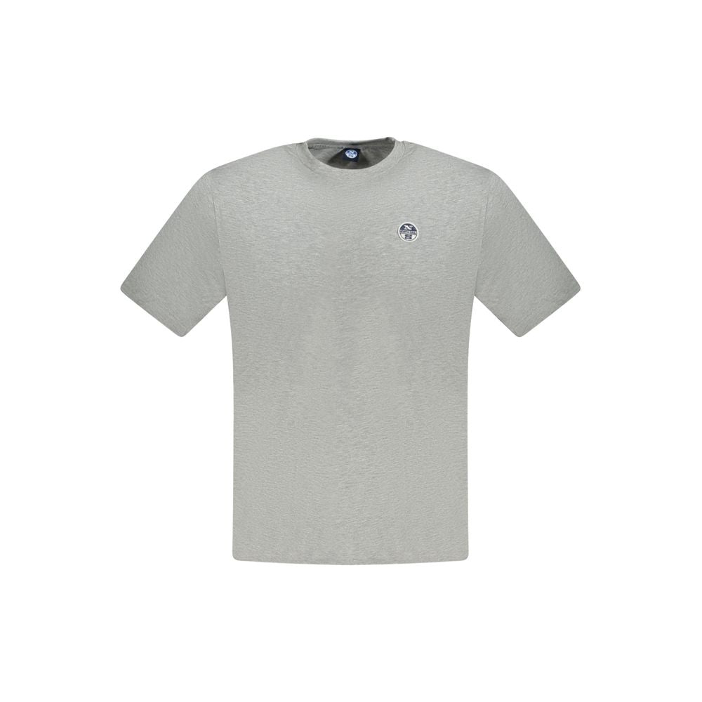 Gray Cotton T-Shirt