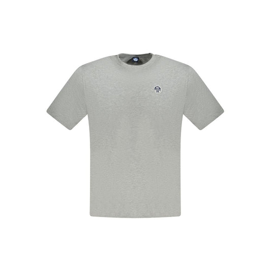 Gray Cotton T-Shirt