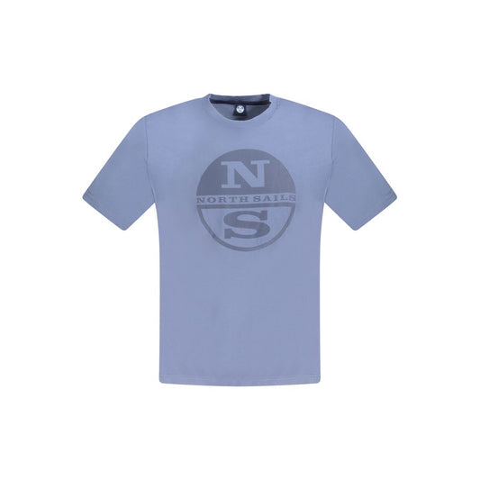 Blue Cotton T-Shirt