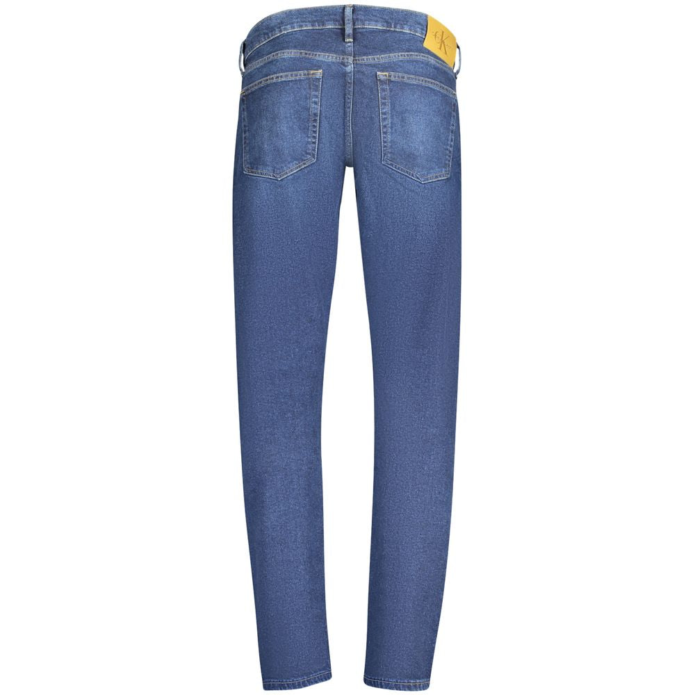 Blue Cotton Jeans & Pant