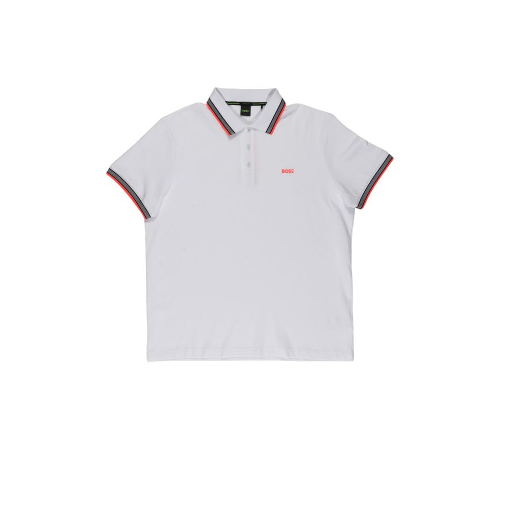 White Cotton Polo Shirt